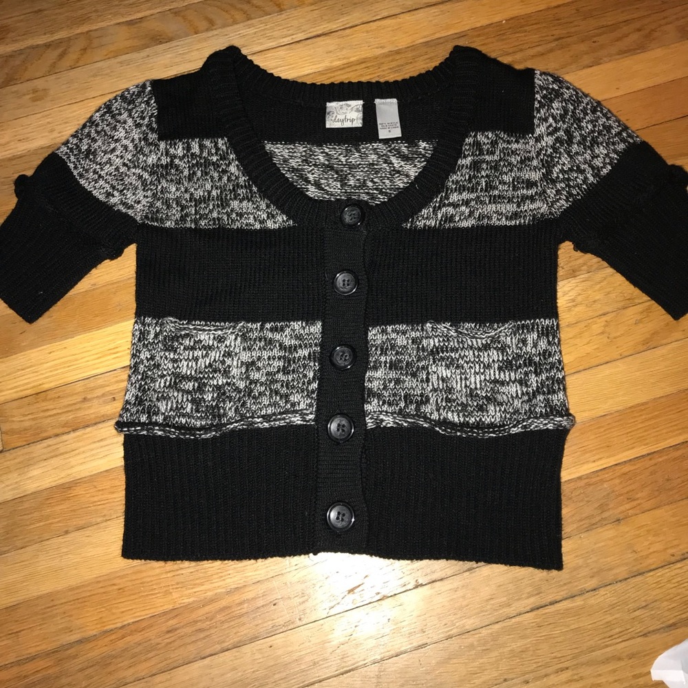 Day trip cropped sweater